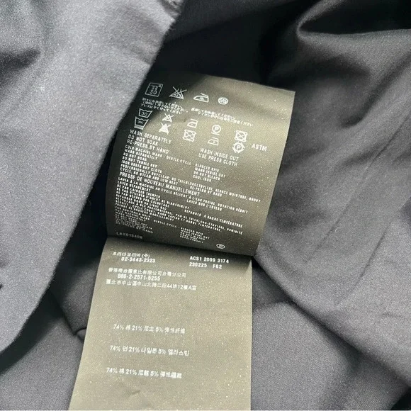 Prada Women’s Shift Sleeveless V-Neck Mini Dress Nautical Navy Blue 38 US 2 - Picture 11 of 13